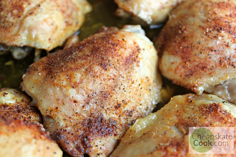 The Easiest and Only Chicken I Have to Make - from CheapskateCook.com