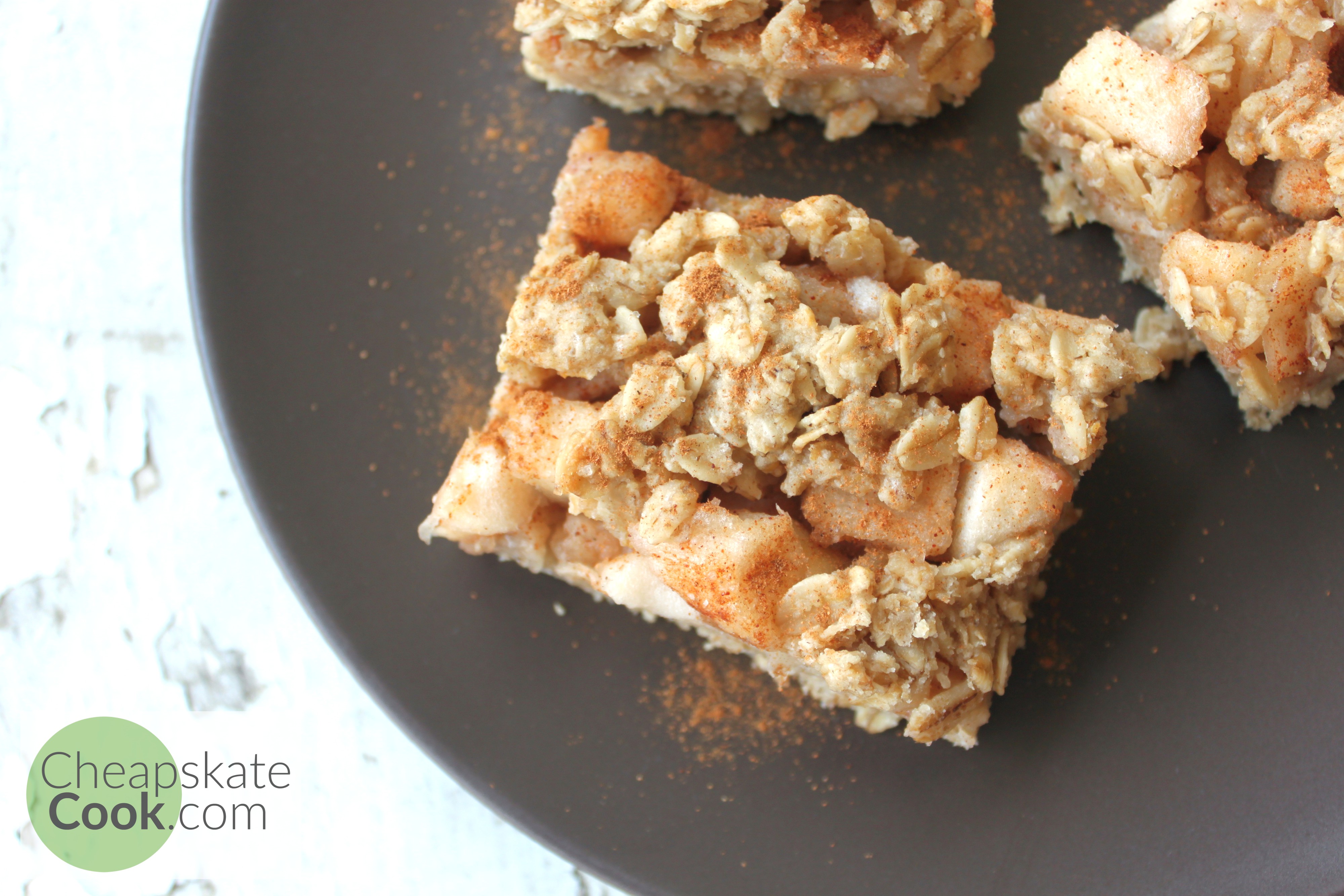 Apple & Oat Mix-in-the-Pan Bars