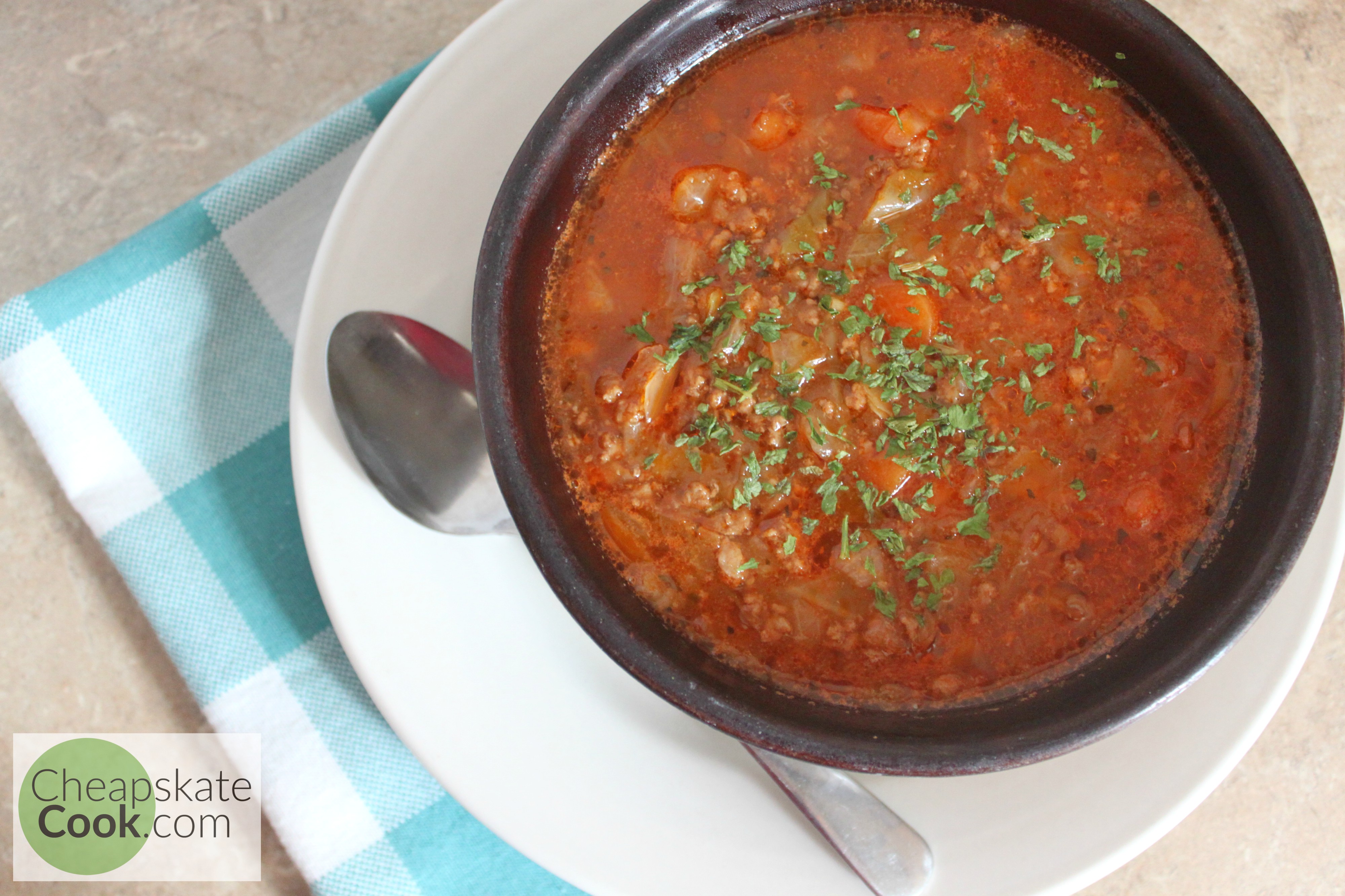 Hamburger Vegetable Soup (Instant Pot & Slow Cooker-Friendly)