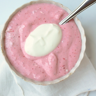 3-Ingredient Frozen Berry Whip • Cheapskate Cook