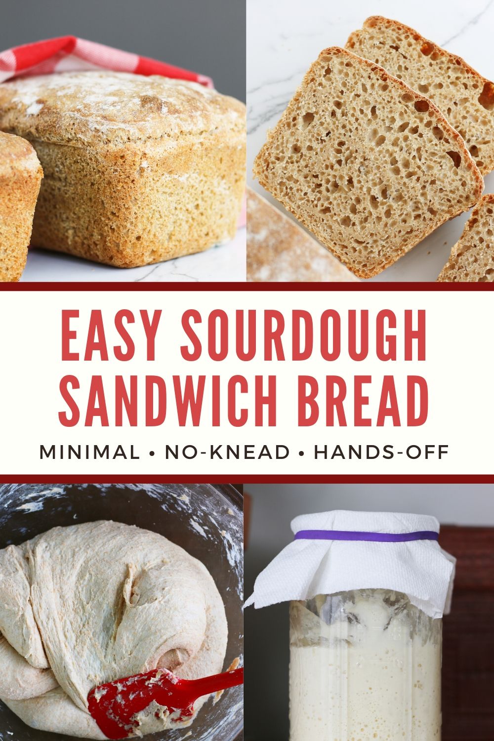 Easy Sourdough Sandwich Bread Recipe • Cheapskate Cook