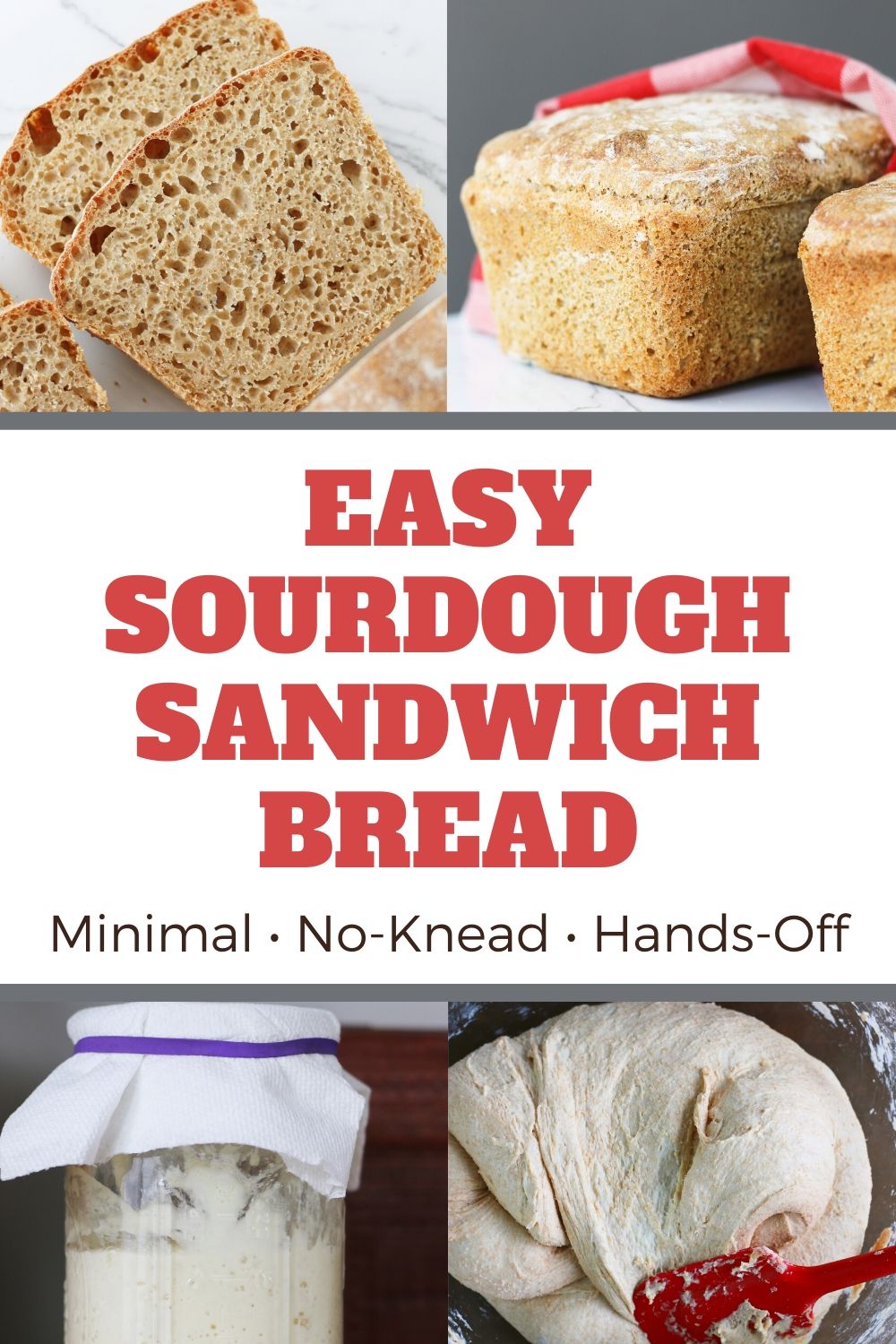 Easy Sourdough Sandwich Bread Recipe • Cheapskate Cook