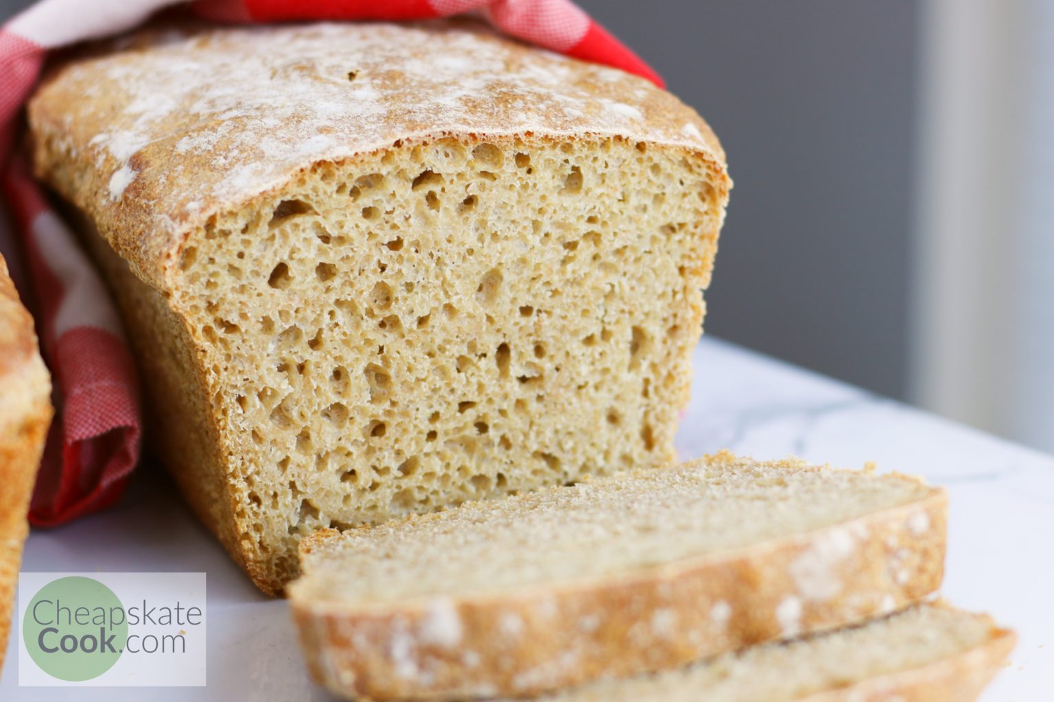 Easy Sourdough Sandwich Bread Recipe • Cheapskate Cook