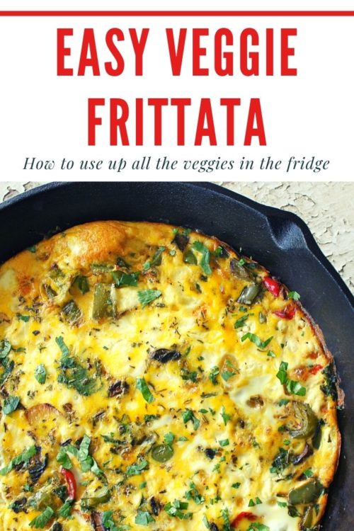 Easy Frittata (Or How to Use All the Vegetables in the Crisper Drawer ...
