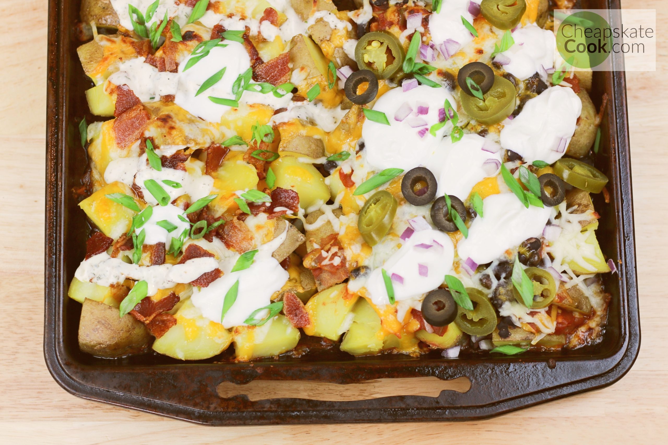 Potato Nachos (Potachos)