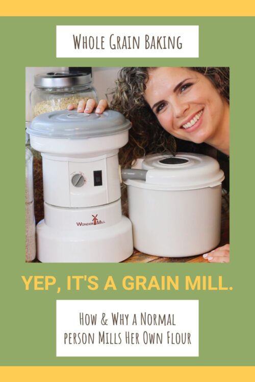 Grain Mill Attachment  Enjoy the fresh taste and full nutrients