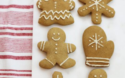 Easy Gingerbread Cookies with Maple Syrup or Honey (No Sugar!)